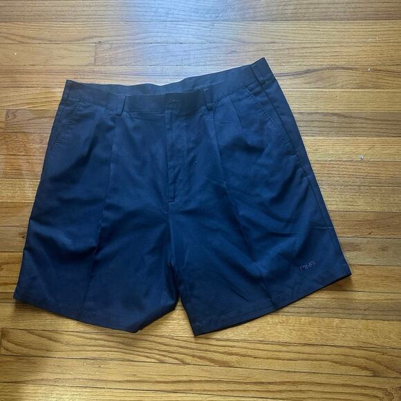 Ping Blue Pleated Golf Shorts - Picture 1 of 7